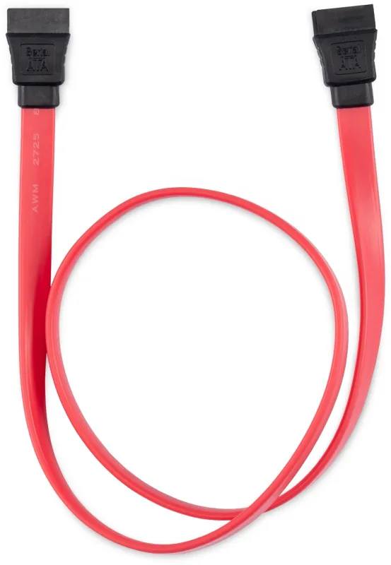 Кабель Buro SATA SATA 0.5м (BU-SATA-SATA0.5M) красный