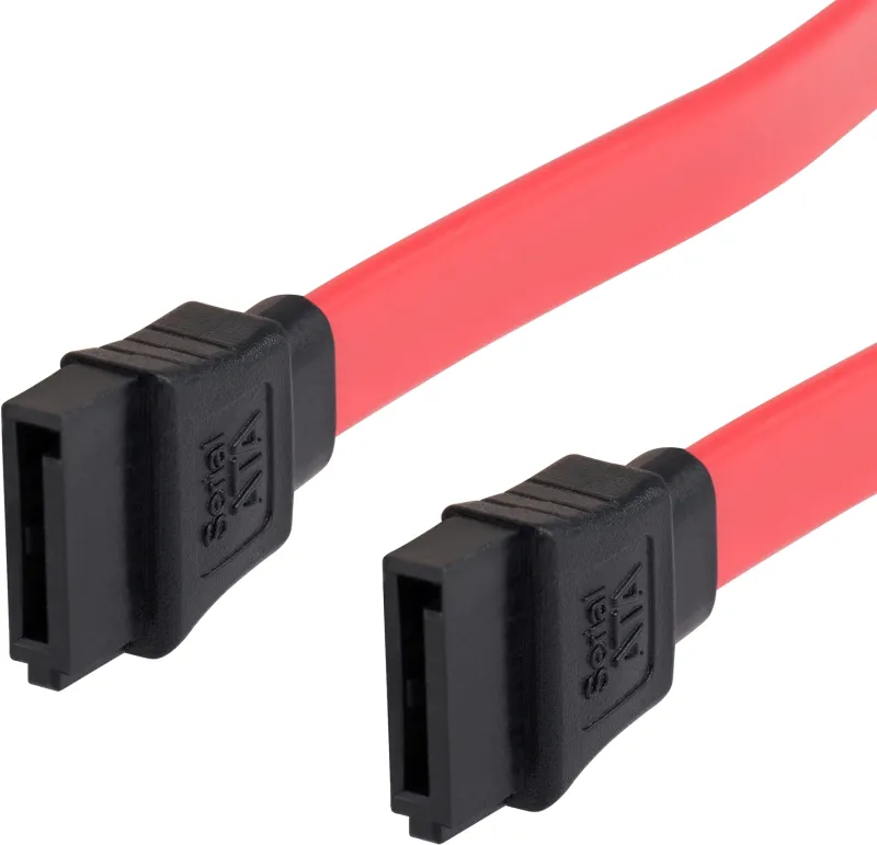 Кабель Buro SATA SATA 0.5м (BU-SATA-SATA0.5M) красный