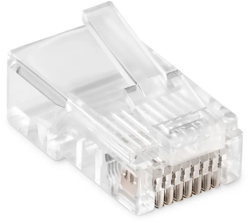 Коннектор Buro (BU-CONRJ45-20PCS) RJ45 прозрачный (упак.:20шт)