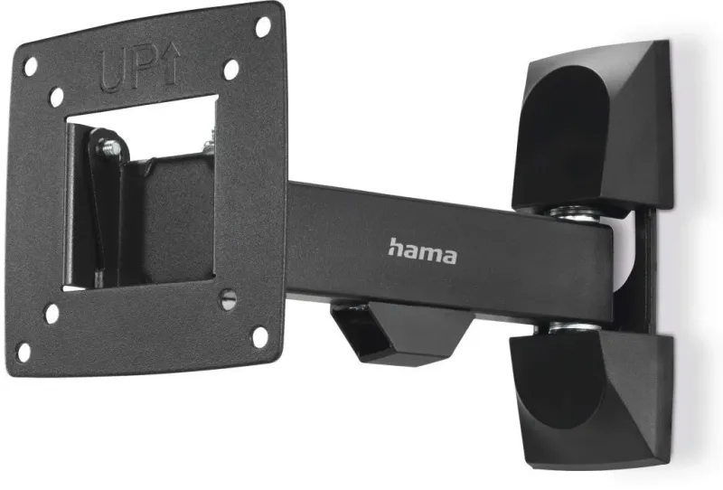 Кронштейн для телевизора Hama 00220820 черный 10"-26" макс.15кг настенный поворот и наклон