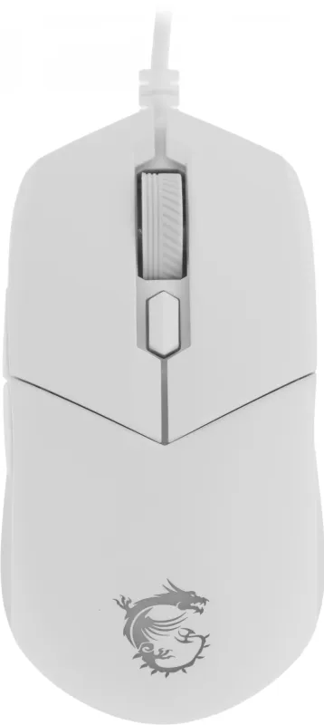 Мышь MSI Clutch GM11 белый оптическая (5000dpi) USB (6but)
