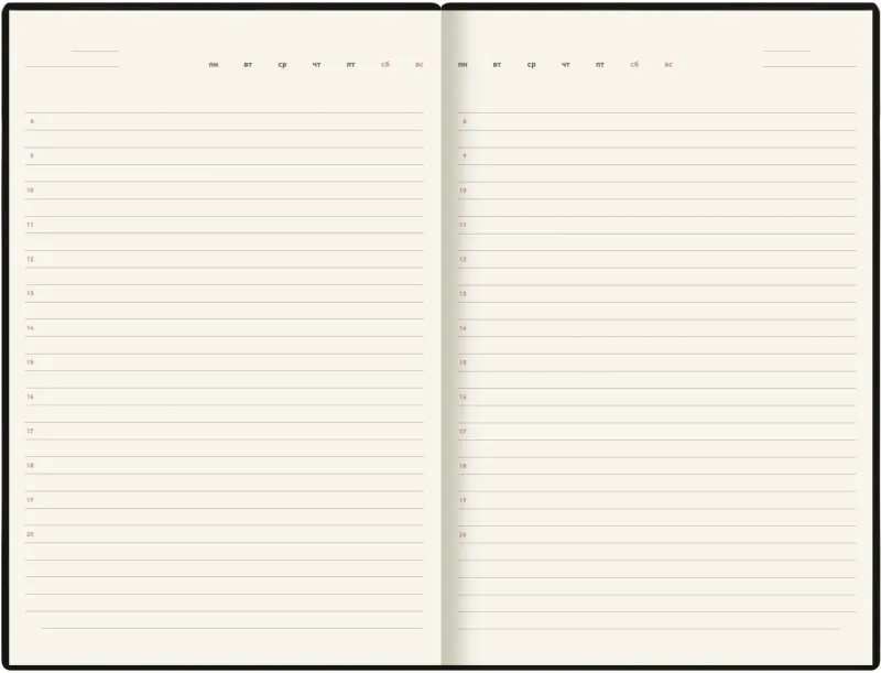 Ежедневник Deli VG CN146 A5 недатир. 136стр. ассорти Терраса кафе