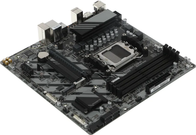 Материнская плата GIGABYTE B650M D3HP, AM5, B650, 4*DDR5, DP+HDMI,  4 SATA 6 Гб/с, M2, Audio, Gb LAN, USB 3.2, Type-C, COM*1 port, mATX