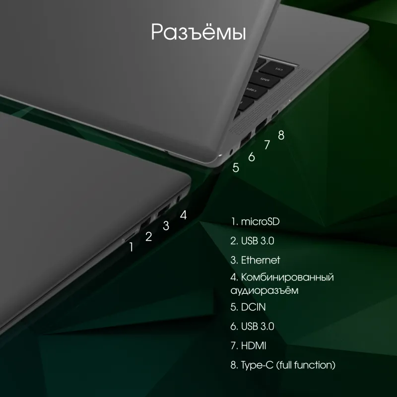 Ноутбук Digma Pro Sprint N Ryzen 7 5700U 16Gb SSD512Gb AMD Radeon 15.6" IPS FHD (1920x1080) Windows 11 Professional dk.grey WiFi BT Cam 4700mAh (DN15R7-ADXW03)