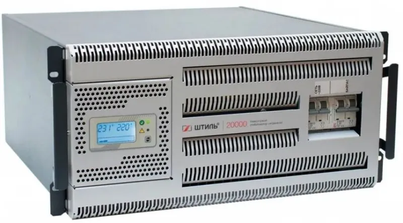 ШТИЛЬ Стабилизатора напряжения: 20000 ВА; 1 фазный; инверторный; вх 90-310В; вых 216/224В; универсальное