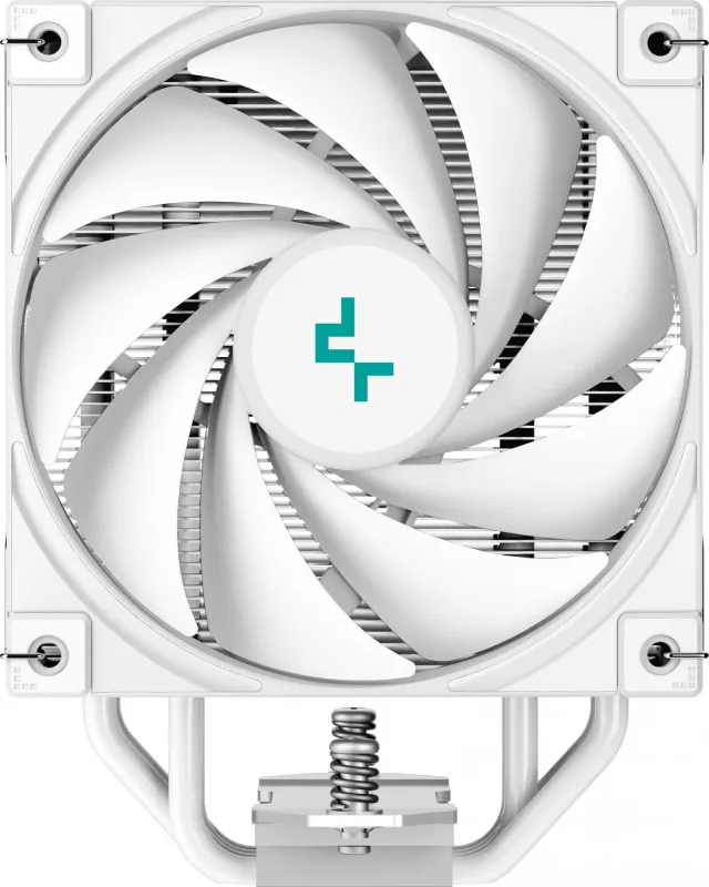 Кулер для процессора DEEPCOOL AK400 DIGITAL WH LGA1700/1200/115X/AM5/AM4 (18шт/кор, TDP 260W, PWM, Fan 120mm, 4 тепл. трубки, ARGB, белый) RET