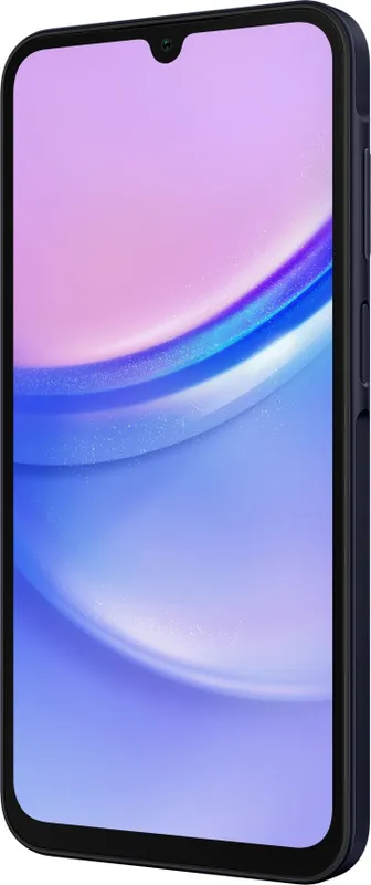 Смартфон Samsung SM-A155F Galaxy A15 128Gb 4Gb темно-синий моноблок 3G 4G 2Sim 6.5" 1080x2340 Android 14 50Mpix 802.11 a/b/g/n/ac NFC GPS GSM900/1800 GSM1900 TouchSc Micro SD max1024Gb
