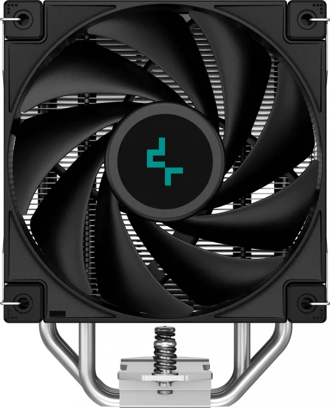Кулер для процессора DEEPCOOL AK400 LGA1700/1200/115X/AM5/AM4 (18шт/кор, TDP 260W, PWM, Fan 120mm, 4 тепл. Трубки, черный) RET