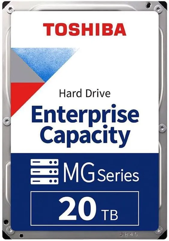 Жесткий диск Toshiba SATA-III 20TB MG10ACA20TE Server Enterprise Capacity 512E (7200rpm) 512Mb 3.5"
