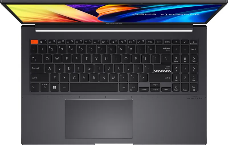 ASUS VivoBook S15  M3502QA-BQ238 AMD Ryzen 5 5600H/8Gb/512Gb SSD Nvme/15.6" 15.6" FHD IPS/ WiFi/BT/Cam/No OS/1.8Kg/-INDIE BLACK/RU_EN_Keyboard