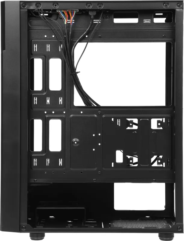 Корпус Accord 3312 черный без БП ATX 2xUSB2.0 1xUSB3.0 audio bott PSU