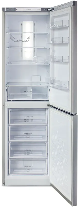 Холодильник Бирюса Б-M980NF 2-хкамерн. серебристый металлик