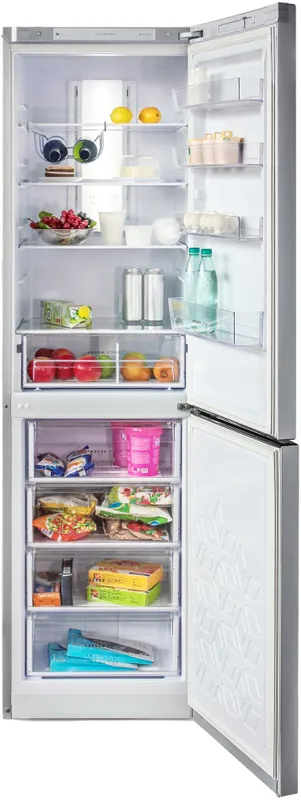 Холодильник Бирюса Б-M980NF 2-хкамерн. серебристый металлик