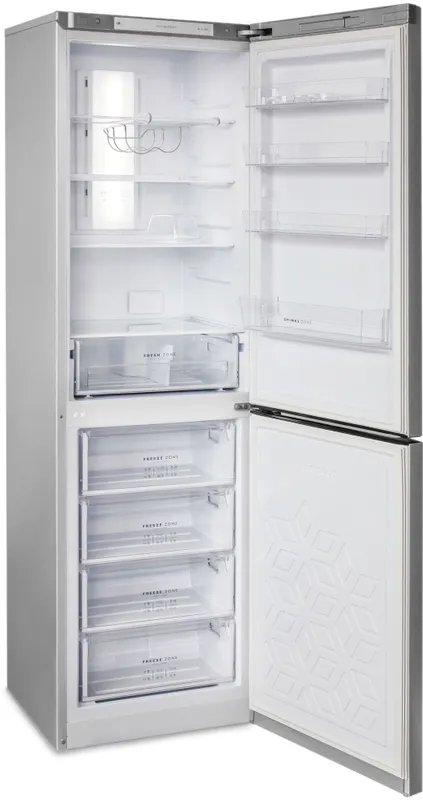 Холодильник Бирюса Б-M980NF 2-хкамерн. серебристый металлик