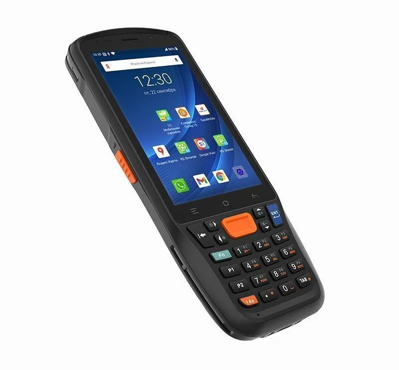 Терминал сбора данных Urovo CT48 / CT48-SU3S12E4031 / Android 12 / 2.0 GHz / 8xCore / MTK8768 / RAM 4 GB / ROM 32 GB / Urovo SE2030 / 2D Imager / 4.0" / 480 x 800 / 2G / 4G (LTE) / Bluetooth / GPS / GSM / Wi-Fi / 5000 mAh