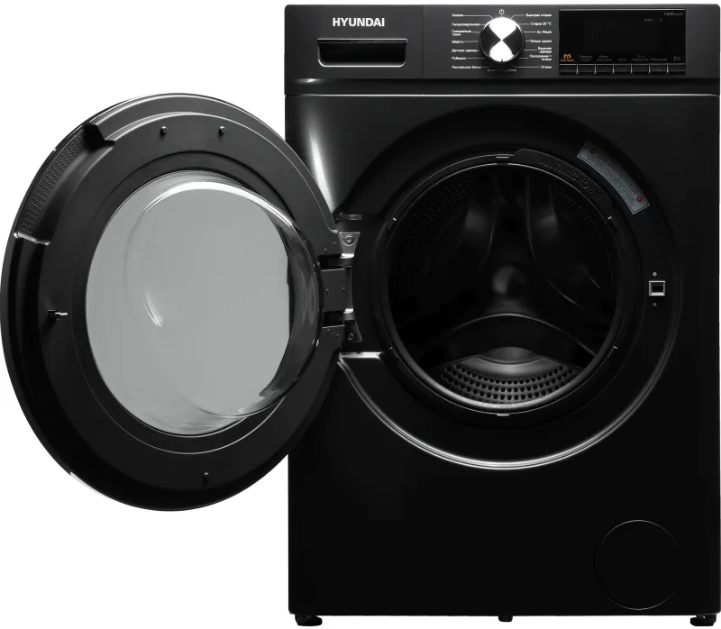 Стиральная машина Hyundai WFD9403 класс: B загр.фронтальная макс.:10кг (с сушкой) темно-серый