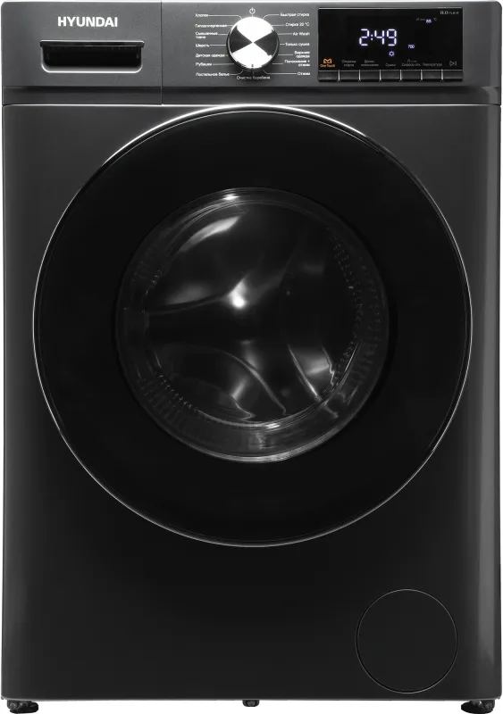 Стиральная машина Hyundai WFD8401 класс: A загр.фронтальная макс.:8кг (с сушкой) темно-серый
