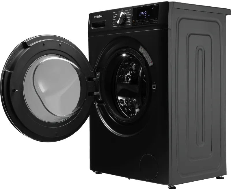 Стиральная машина Hyundai WFD8401 класс: A загр.фронтальная макс.:8кг (с сушкой) темно-серый