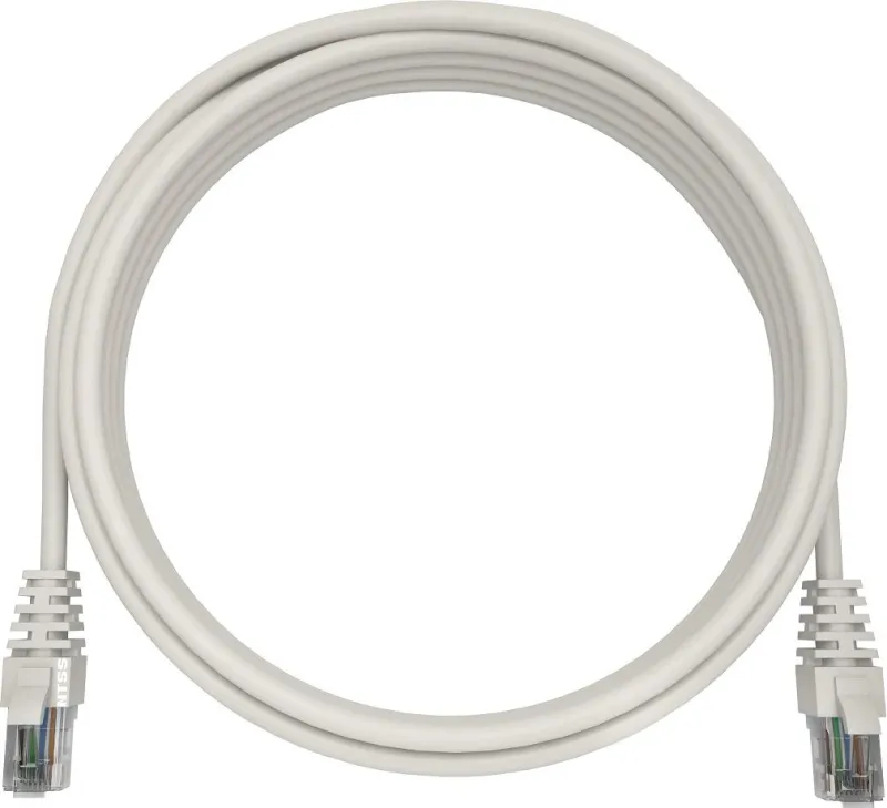 Патч-корд NTSS NTSS-PC-UTP-RJ45-5e-0.15-LSZH-WT UTP RJ-45 вил.-вилка RJ-45 кат.5E 0.15м белый LSZH 26AWG