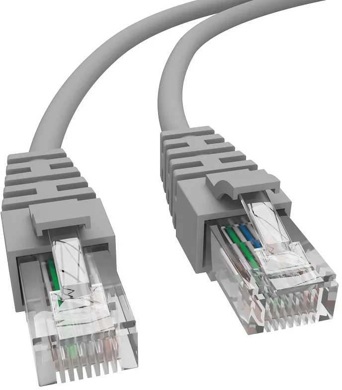 Патч-корд NTSS NTSS-PC-UTP-RJ45-5e-20.0-LSZH-GY UTP RJ-45 вил.-вилка RJ-45 кат.5E 20м серый LSZH 26AWG