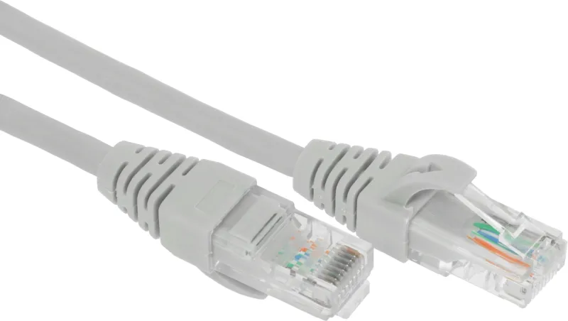 Патч-корд NTSS NTSS-PC-UTP-RJ45-5e-20.0-LSZH-GY UTP RJ-45 вил.-вилка RJ-45 кат.5E 20м серый LSZH 26AWG