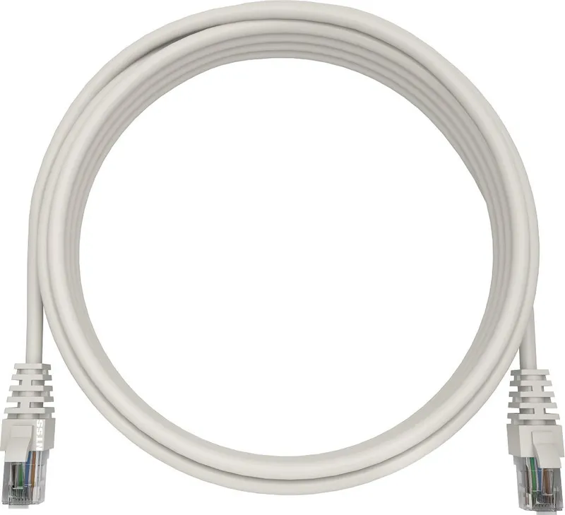 Патч-корд NTSS NTSS-PC-UTP-RJ45-5e-0.5-LSZH-WT UTP RJ-45 вил.-вилка RJ-45 кат.5E 0.5м белый LSZH 26AWG