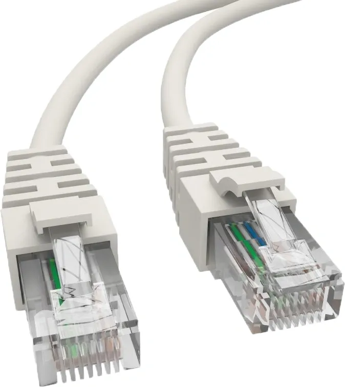 Патч-корд NTSS NTSS-PC-UTP-RJ45-5e-2.0-LSZH-WT UTP RJ-45 вил.-вилка RJ-45 кат.5E 2м белый LSZH 26AWG