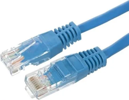 Патч-корд NTSS NTSS-PC-UTP-RJ45-5e-0.3-LSZH-BU UTP RJ-45 вил.-вилка RJ-45 кат.5E 0.3м синий LSZH 26AWG