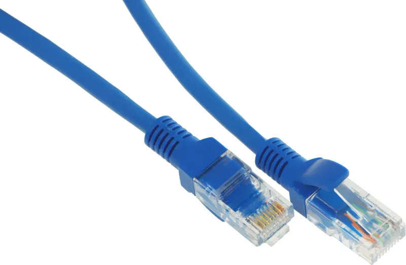 Патч-корд NTSS NTSS-PC-UTP-RJ45-5e-15.0-LSZH-BU UTP RJ-45 вил.-вилка RJ-45 кат.5E 15м синий LSZH 26AWG