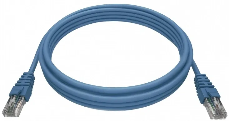 Патч-корд NTSS NTSS-PC-UTP-RJ45-5e-3.0-LSZH-BU UTP RJ-45 вил.-вилка RJ-45 кат.5E 3м синий LSZH 26AWG