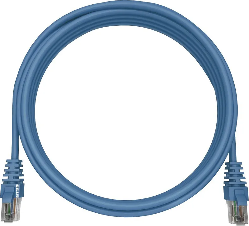 Патч-корд NTSS NTSS-PC-UTP-RJ45-5e-7.0-LSZH-BU UTP RJ-45 вил.-вилка RJ-45 кат.5E 7м синий LSZH 26AWG