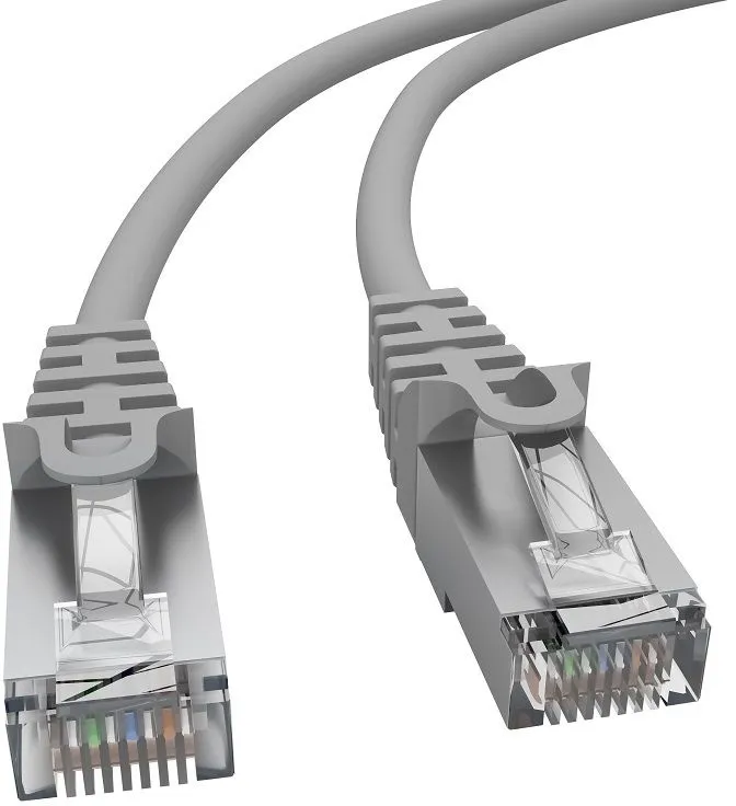 Патч-корд NTSS NTSS-PC-FTP-RJ45-5e-0.5-LSZH-GY FTP RJ-45 вил.-вилка RJ-45 кат.5E 0.5м серый LSZH 26AWG