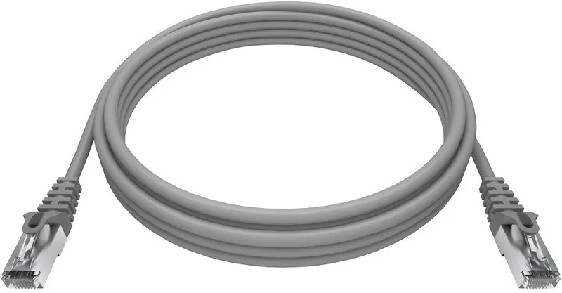 Патч-корд NTSS NTSS-PC-FTP-RJ45-5e-0.5-LSZH-GY FTP RJ-45 вил.-вилка RJ-45 кат.5E 0.5м серый LSZH 26AWG