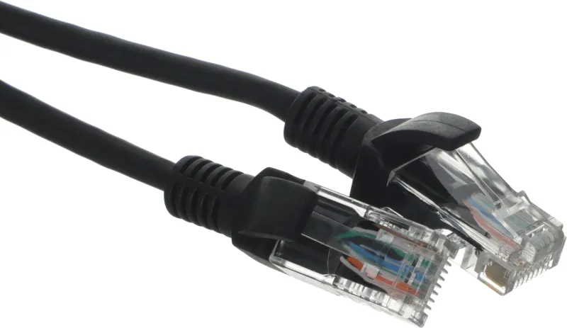 Патч-корд NTSS NTSS-PC-UTP-RJ45-5e-15.0-LSZH-BL UTP RJ-45 вил.-вилка RJ-45 кат.5E 15м черный LSZH 26AWG