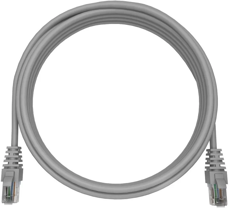 Патч-корд NTSS NTSS-PC-UTP-RJ45-6-0.5-LSZH-GY UTP RJ-45 вил.-вилка RJ-45 кат.6 0.5м серый LSZH 24AWG