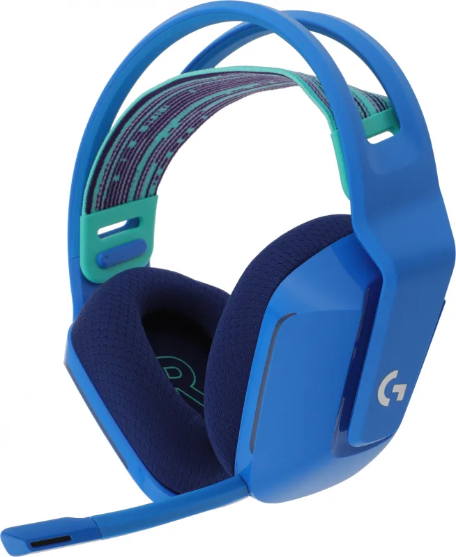 Гарнитура мониторные Logitech G733 синий беспроводные радио оголовье (981-000943)