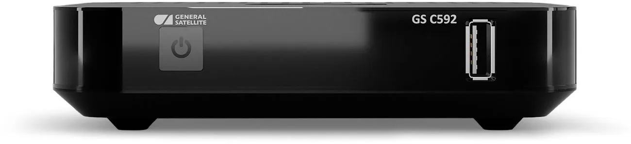 Комплект спутникового телевидения Триколор Сибирь Ultra HD GS B623L+С592+1год черный