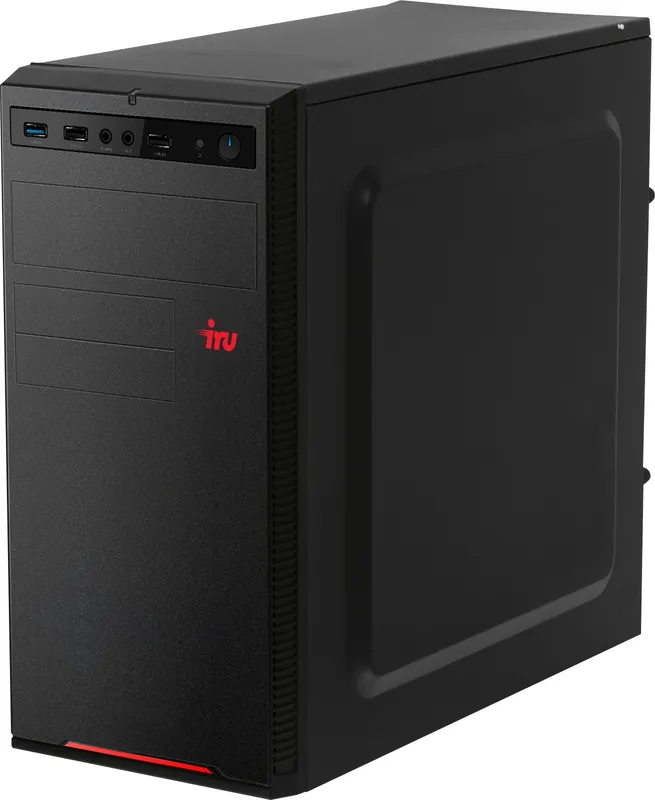 ПК IRU Home 310H6SE MT P G7400 (3.7) 8Gb SSD256Gb UHDG 710 Windows 11 Professional 64 GbitEth 400W черный (1993724)