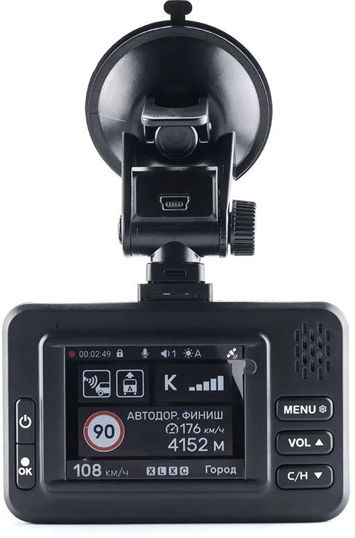 Видеорегистратор с радар-детектором Incar SDR-45 Tibet GPS