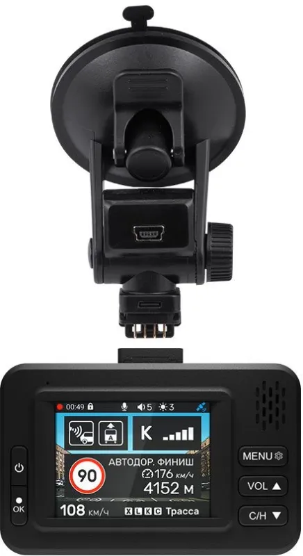 Видеорегистратор с радар-детектором Incar SDR-45 Tibet GPS