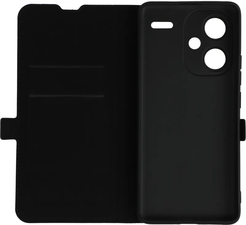 Чехол (флип-кейс) BoraSCO для Xiaomi Redmi Note 13 Pro + черный (72997)