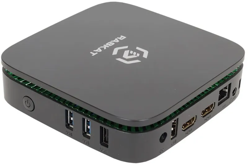 Неттоп Raskat Start 107 N100 (0.8) 16Gb SSD256Gb UHDG без ОС GbitEth WiFi BT черный (RUS) (START107148869)