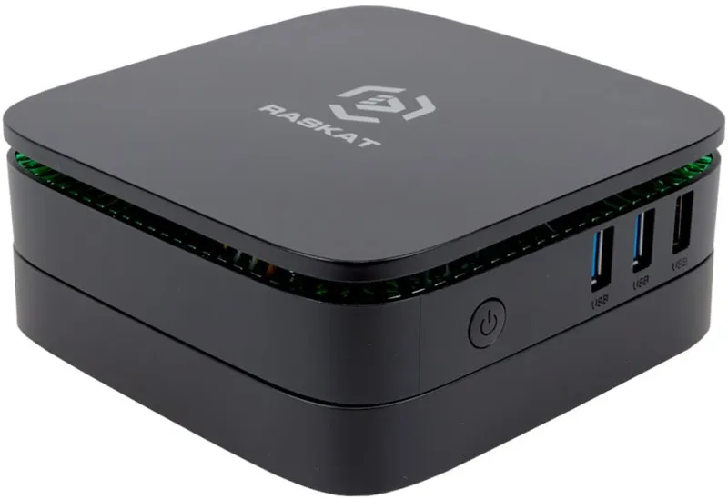 Неттоп Raskat Start 107 N100 (0.8) 16Gb SSD256Gb UHDG без ОС GbitEth WiFi BT черный (RUS) (START107148869)