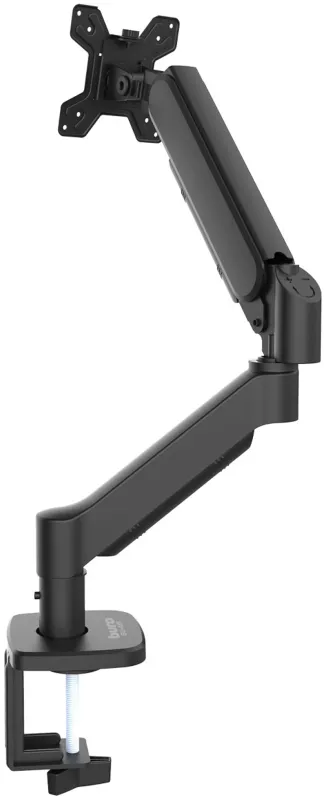 Кронштейн для мониторов ЖК Buro BU-M11 черный 17"-32" макс.10кг крепление к столешнице поворот и наклон