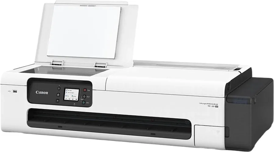 Плоттер Canon imagePROGRAF TC-20M МФУ 24” А4, 4 цвета, А1 за 33 сек.(ч/б), А1 за 1:03 сек (цв.), 1200x2400 dpi, USB, Ethernet, Wi-Fi,  1  GB,  подставки нет, корзины нет 5816C003