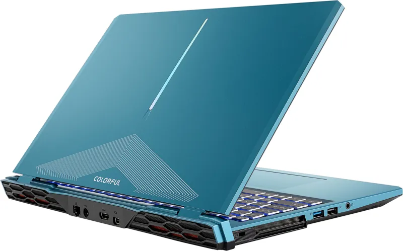 Ноутбук Сolorful Evol P15 23 Core i5 12450H 16Gb SSD512Gb NVIDIA GeForce RTX4060 6Gb 15.6" IPS FHD (1920x1080) Windows 11 Home Multi Language 64 blue WiFi BT Cam (A10003400430)