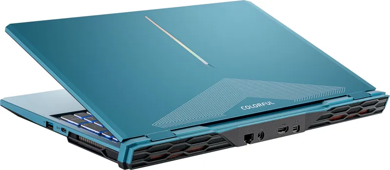 Ноутбук Сolorful Evol P15 23 Core i5 12450H 16Gb SSD512Gb NVIDIA GeForce RTX4060 6Gb 15.6" IPS FHD (1920x1080) Windows 11 Home Multi Language 64 blue WiFi BT Cam (A10003400430)