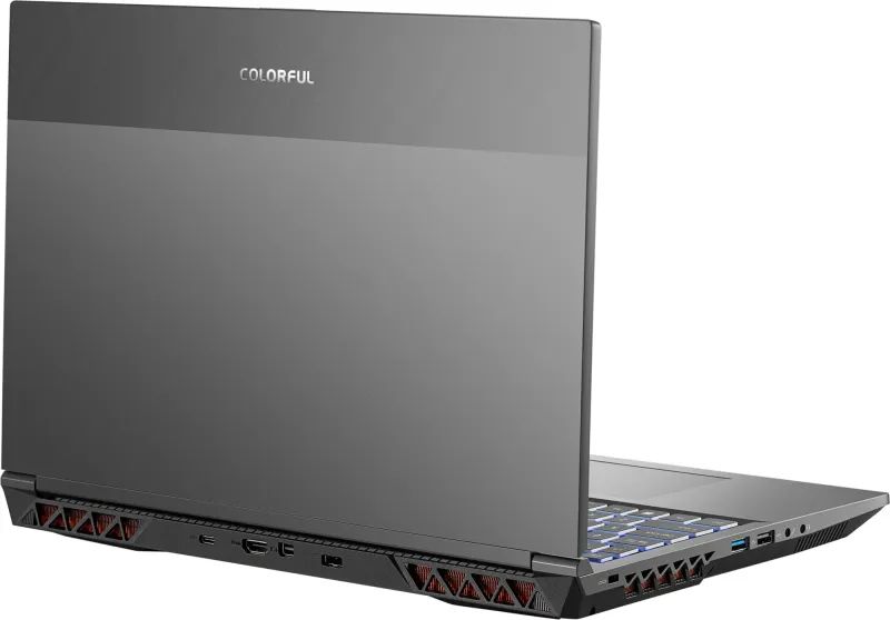 Ноутбук Сolorful Evol X15 AT 23 Core i5 12450H 16Gb SSD512Gb NVIDIA GeForce RTX4060 6Gb 15.6" IPS FHD (1920x1080) без ОС grey WiFi BT Cam (A10003400455)