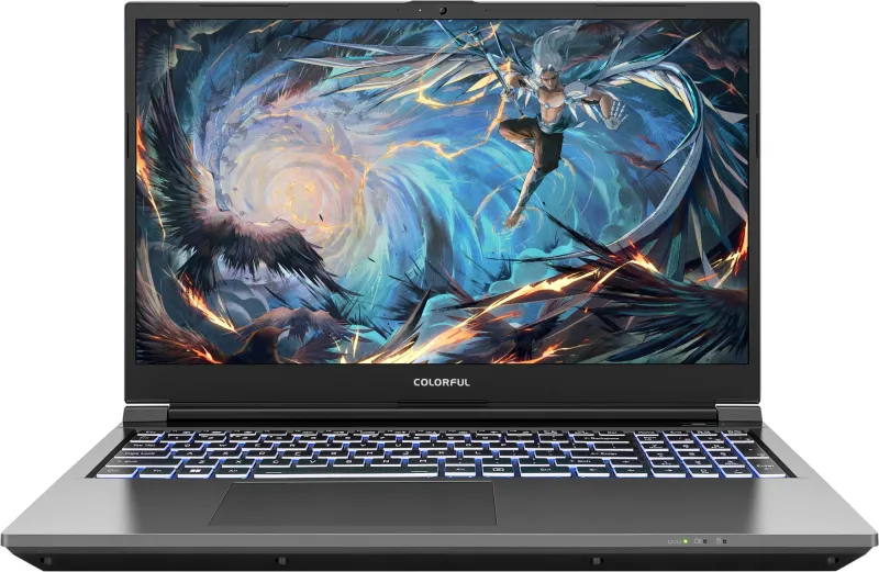 Ноутбук Сolorful Evol X15 AT 23 Core i5 12450H 16Gb SSD512Gb NVIDIA GeForce RTX4050 6Gb 15.6" IPS FHD (1920x1080) Windows 11 Home Multi Language 64 grey WiFi BT Cam (A10003400434)