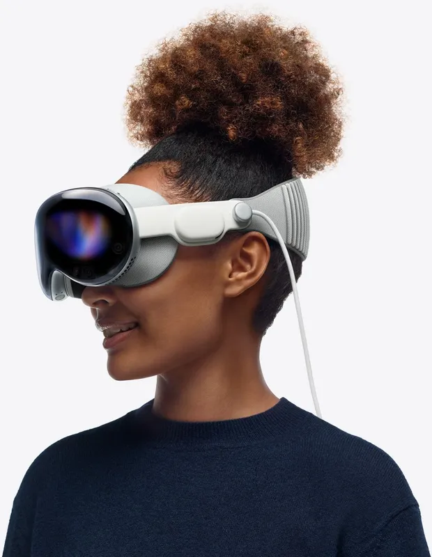 Очки виртуальной реальности Apple Vision Pro 512Gb A2117 серый